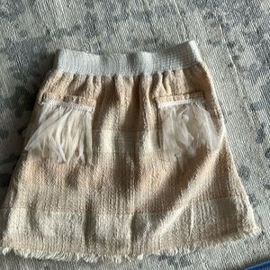 Billieblush Girl skirt beige - size 6